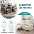 Genina Recliner Loveseat Covers - Image 6