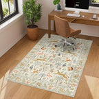 DUKINO 3x4 Rug, Washable Animal Area Rug - Image 3