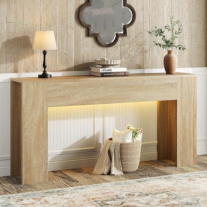 UNIQUITE 63-Inch Long Console Table by UNIQUITE