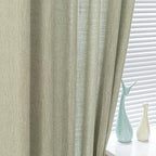 MYSKY HOME Sage Green Living Room Curtains 84 Inch Length 2 Panels Set - Image 4