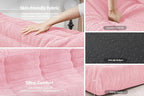 Bean Bag 3-Seater Chair Big Sofa Beanbag Chair - Image 6