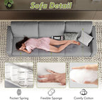 STHOUYN 73" W 3 Seater Couch - Image 8