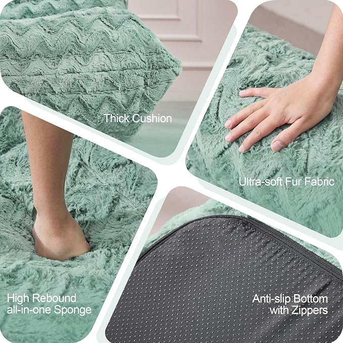Bean Bag Chairs for Adults Giant Bean Bag Chair Memory Foam BeanBag Chair Bean - Image 7