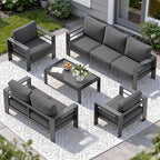 Solaste Aluminum Patio Furniture Set by Solaste