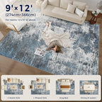 DMOYEST Area Rug Living Room Rugs - Image 7