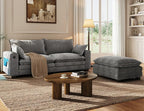 MapleGrace 80" Cloud Loveseat Sofa - Image 9