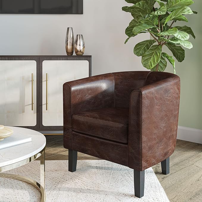 BELLEZE Accent Barrel Chair - Image 2