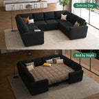 HONBAY Sleeper Sectional Couch - Image 3