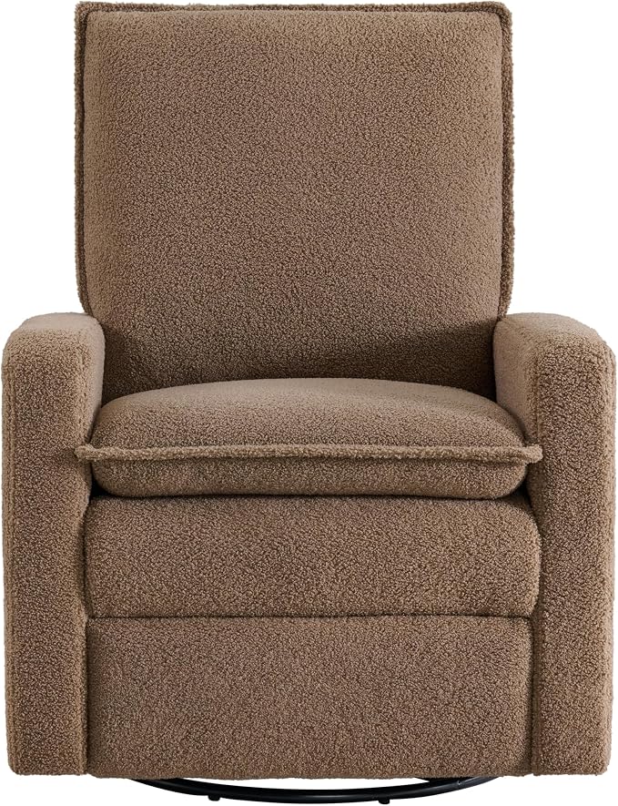 Oxford Baby Uptown Power Recliner/Glider, Teddy Brown - Image 4
