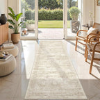 2x8 Runner Rug Non Slip, Washable Hallway Runner Rug, Nursery Room, Soft Runner - Image 3