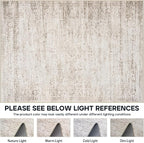8x10 Area Rugs for Living Room Bedroom Dining Room Washable Beige Ivory | Soft - Image 7