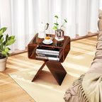 Acrylic Nightstand Side Table Modern Design Clear Home Decor Display End Table - Image 2