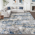 pmtsns Area Rugs 8x10 for Living Room: Washable Rug Modern Abstract Neutral by pmtsns