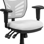 Flash Furniture Nicholas Mid-Back Swivel Office and Gaming Chair, Ergonomic - Image 9