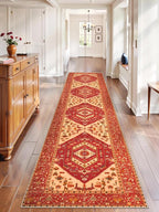 SERISSA 2'6"x12' Washable Non Slip Boho Runner Rug by SERISSAHomeDecorCollection