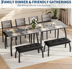 IDEALHOUSE 43'' Dining Table Set - Image 6