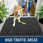 OLANLY Front Door Mat Outside Entrance 71x47, Waterproof Heavy-Duty Doormat | - Image 6