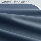 100% Blackout Curtains 96 Inch Length 2 Panels Set - Image 3