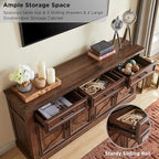 JXQTLINGMU 66" Farmhouse Buffet Cabinet - Image 4