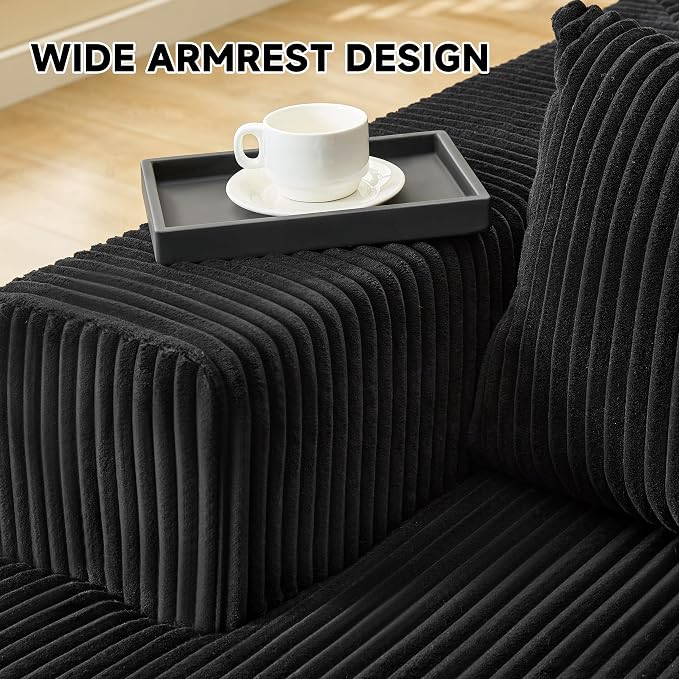 108” Modular Sectional Sofa, Cloud Sectional Couch - Image 5