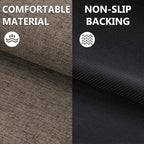 Ultra Thin Indoor Door Mat 17"x29", Large Non Slip Doormats, Rubber Backing - Image 4
