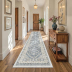 Runners for Hallway 12ft, Non-Slip Long Bathroom Rugs, Living Room, Soft - Image 5