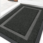 OLANLY Front Door Mat Outside 29.5x17, All-Season Heavy-Duty Rubber Doormat | by OLANLY