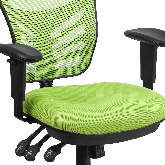 Flash Furniture Nicholas Mid-Back Swivel Office and Gaming Chair, Ergonomic - Image 11
