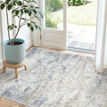 3x4 Rugs for Entryway, Washable Area Rug, Neutral Rug, Stain Resistant Indoor by Restydon