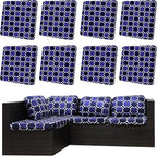 8Pcs Outdoor Cushion Covers, Elastic Patio Cushion Covers | Washable, by dreahoteztil