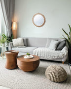 Poeme Boho Wall Mounted Round Mirror - Image 5