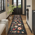 DUKINO 2.6x10 Runner Rug for Hallway, Washable Kitchen Rugs Non Slip, Low Pile - Image 4
