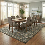 GarveeHome Area Rugs 8x10 for Living Room, Floral Large Washable Rug Soft Non - Image 3