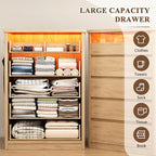Jocoevol 5 Drawer Dresser for Bedroom - Image 4