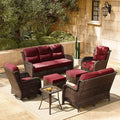 HILLGA 7-Piece Luxury Patio Furniture Set by HILLGA