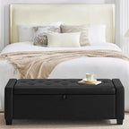 Huatean Home 48" Ottoman with Storage, Storage Ottoman Bench with Safety Hinge - Image 8