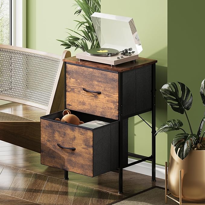 WLIVE Night Stand, Small Dresser - Image 2