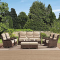 HILLGA Luxury High Back Patio Furniture Set by HILLGA