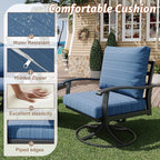 HOMREST Outdoor Swivel Rocker Patio Chairs - Image 4