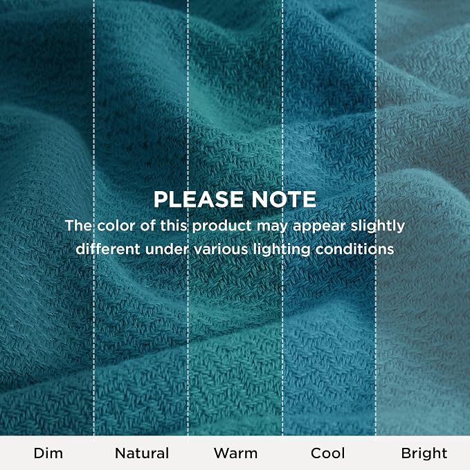 Bedsure GentleSoft 100% Cotton Blanket Queen Size - Image 7