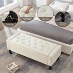 50" W Storage Ottoman Bench - Image 4