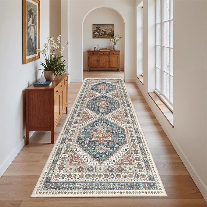Madane Kitchen Runner 2'6''x8' Soft Rug Runners - Image 2