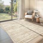 4x6 Area Rug for Entryway, Washable Kitchen Rug, Living Room, Dining Room by Restydon