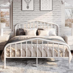 SHA CERLIN Full Size Metal Platform Bed Frame - Image 4
