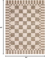 GarveeHome Checkered Rug 3x5 Area Rugs - Image 2
