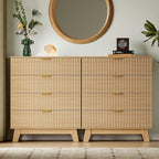 BORNOON 39" Tall Dresser for Bedroom, 4-Drawer Fluted Chest of Drawers - Image 7