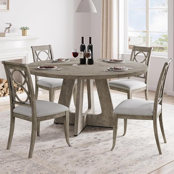 GAOMON 47 Inch Round Dining Table by GAOMON