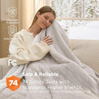Bedsure Heated Blanket Full Size, Soft Electric Blanket - Image 6