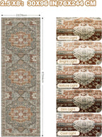 Kitchen Runner Rug Non Slip Washable Rugs 2.5x8, Carpet Runner - Image 2