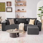 Weture 107.4" Cloud Couch Sectional, Modular Sofa - Image 2